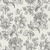 Tamara Day Flower Girl Wallpaper Peel and Stick Wallpaper RoomMates Roll Charcoal 