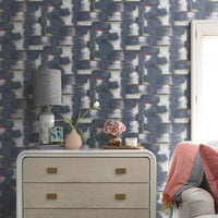 Tamara Day Modern Ikat Wallpaper Peel and Stick Wallpaper RoomMates   