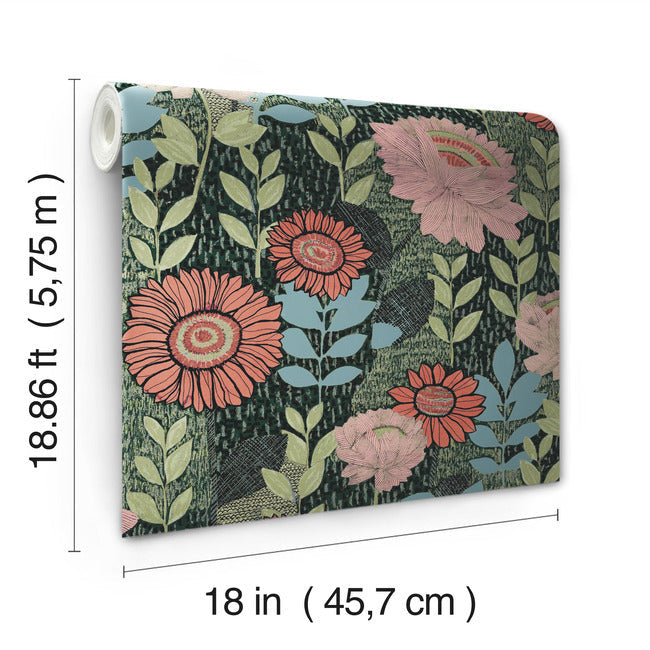 Tamara Day Botanical Garden Wallpaper Peel and Stick Wallpaper RoomMates   