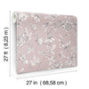 Passion Flower Toile Wallpaper Wallpaper York Wallcoverings   