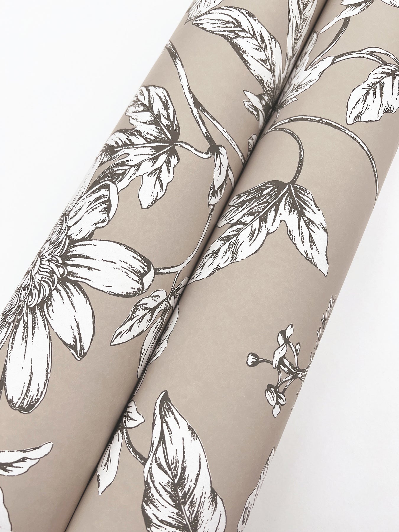 Passion Flower Toile Wallpaper Wallpaper York Wallcoverings   