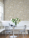Passion Flower Toile Wallpaper Wallpaper York Wallcoverings   