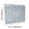 Passion Flower Toile Wallpaper Wallpaper York Wallcoverings   