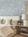 Passion Flower Toile Wallpaper Wallpaper York Wallcoverings   
