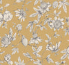 Passion Flower Toile Wallpaper Wallpaper York Wallcoverings Double Roll Harvest 