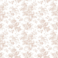 Anemone Toile Wallpaper Wallpaper York Wallcoverings Double Roll Blush 