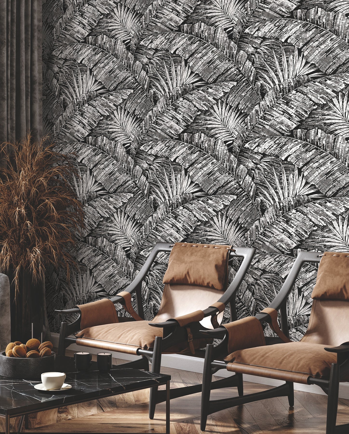 Palm Cove Toile Wallpaper Wallpaper York Wallcoverings   