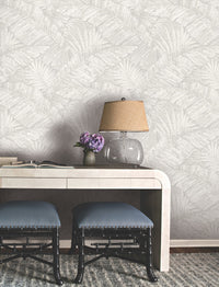 Palm Cove Toile Wallpaper Wallpaper York Wallcoverings   