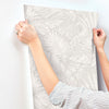 Palm Cove Toile Wallpaper Wallpaper York Wallcoverings   