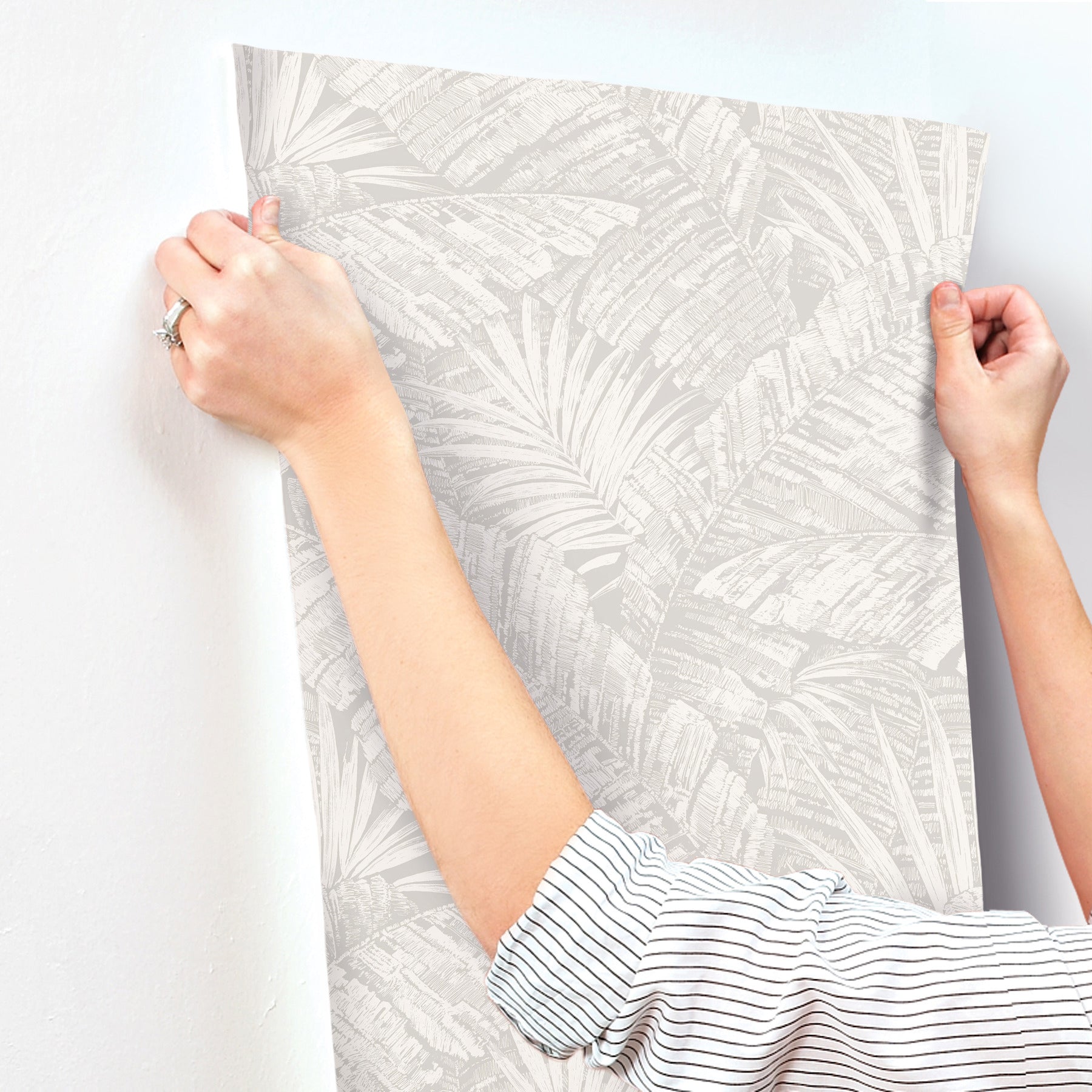 Palm Cove Toile Wallpaper Wallpaper York Wallcoverings   