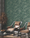 Palm Cove Toile Wallpaper Wallpaper York Wallcoverings   