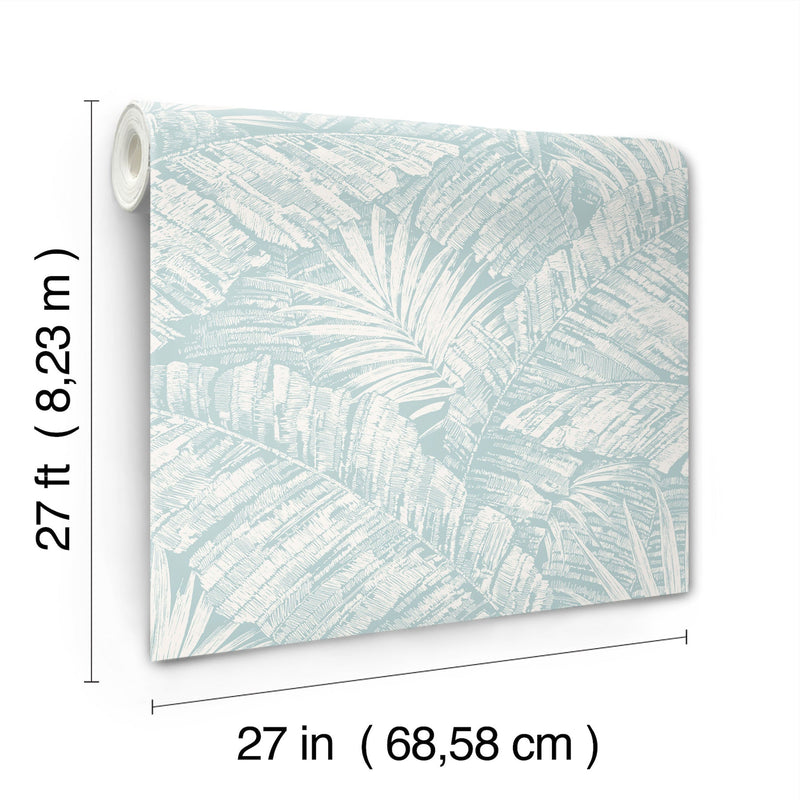 Palm Cove Toile Wallpaper Wallpaper York Wallcoverings   