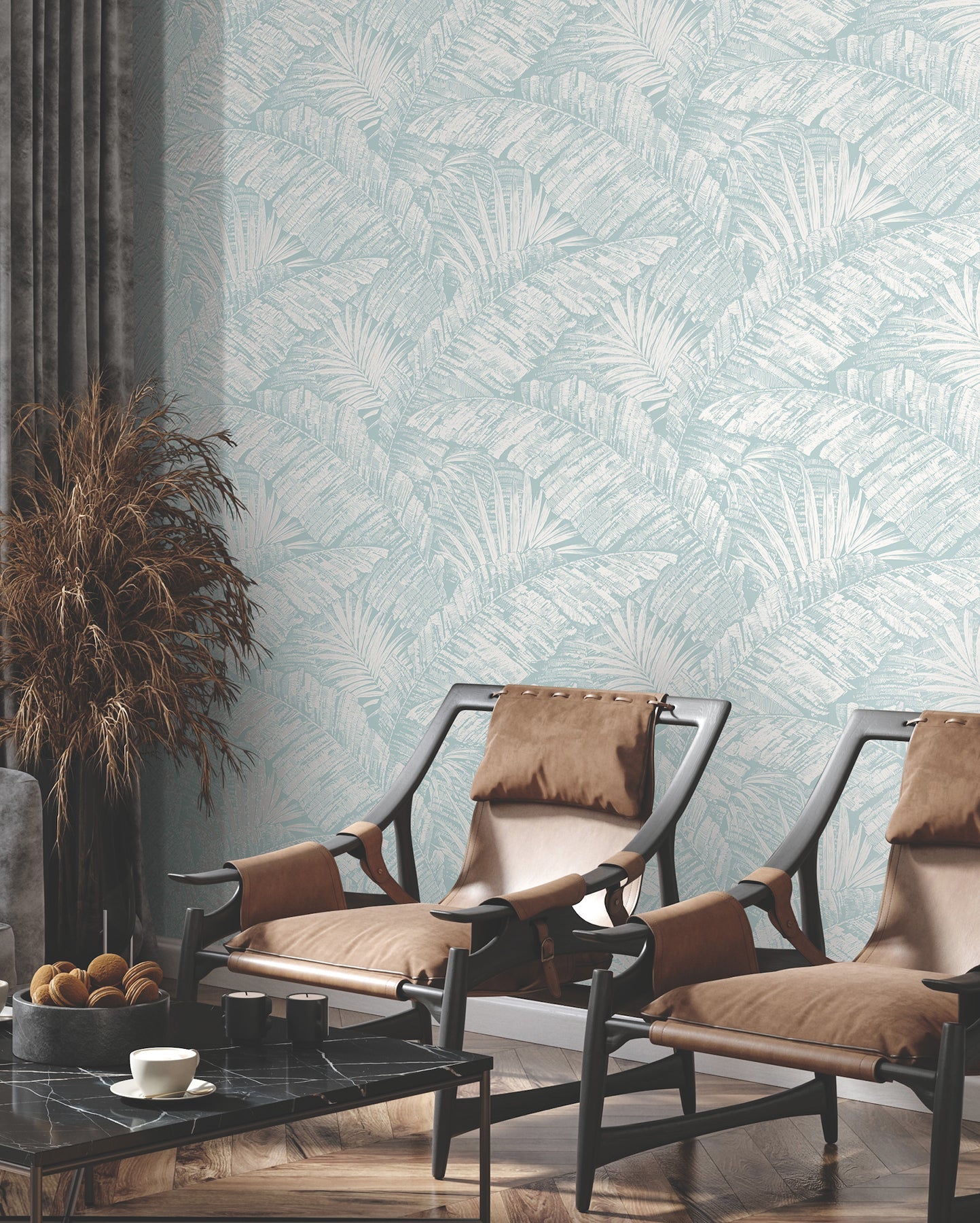 Palm Cove Toile Wallpaper Wallpaper York Wallcoverings   