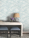 Palm Cove Toile Wallpaper Wallpaper York Wallcoverings   