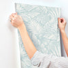 Palm Cove Toile Wallpaper Wallpaper York Wallcoverings   