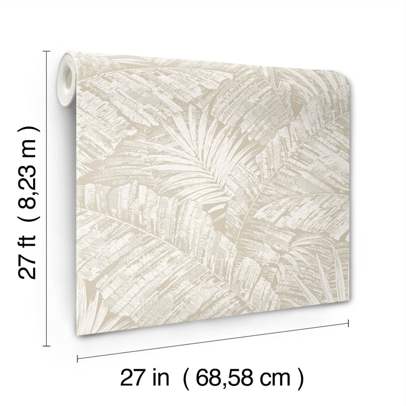 Palm Cove Toile Wallpaper Wallpaper York Wallcoverings   
