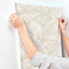 Palm Cove Toile Wallpaper Wallpaper York Wallcoverings   