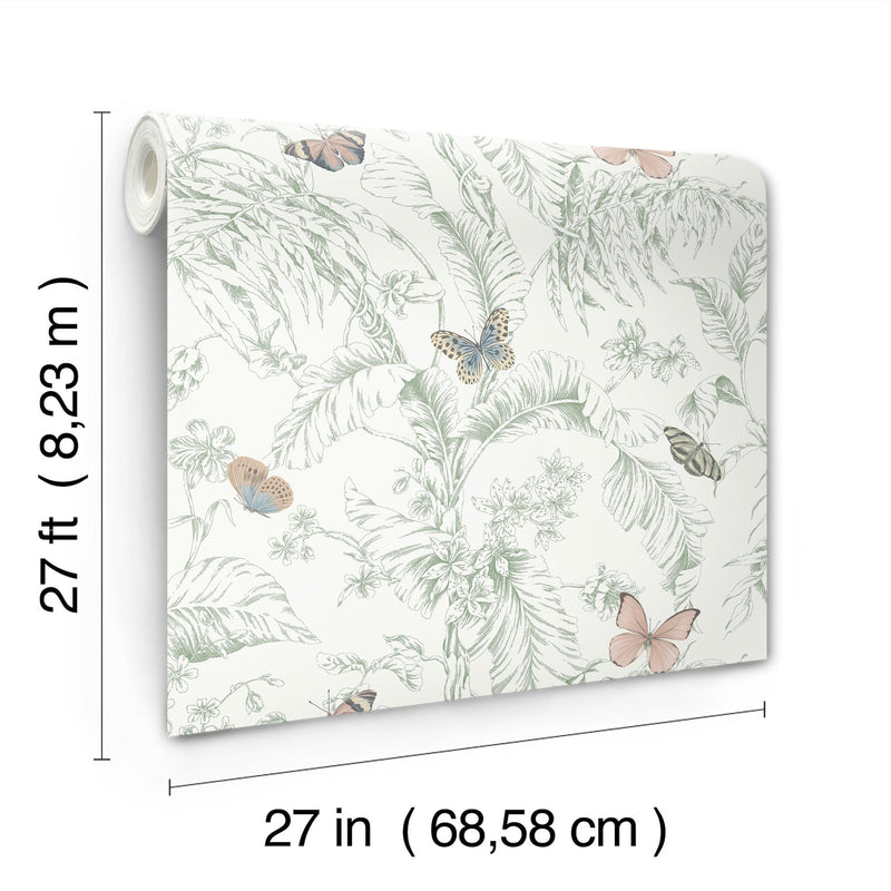 Papillon Wallpaper Wallpaper York Wallcoverings   