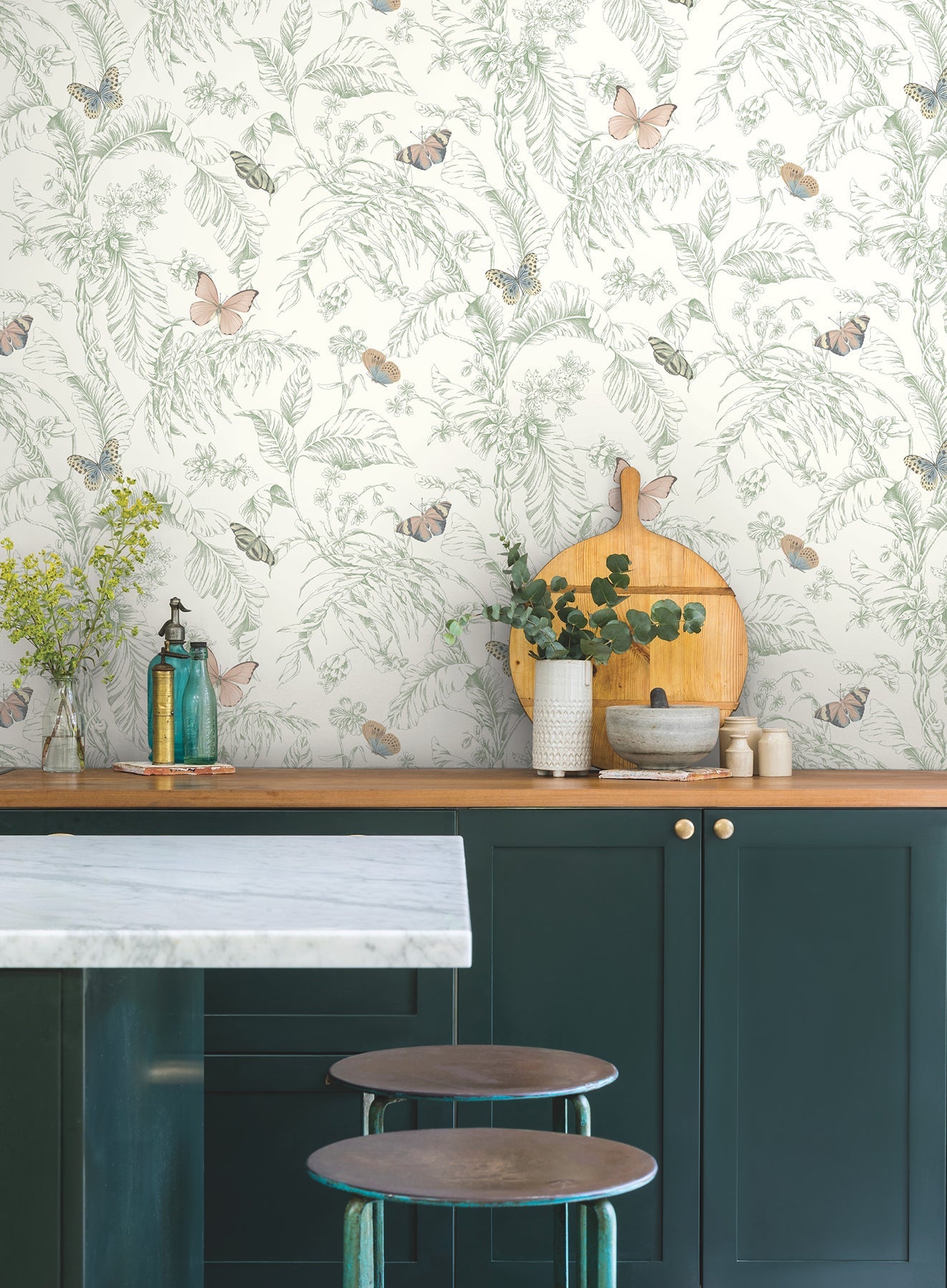Papillon Wallpaper Wallpaper York Wallcoverings   