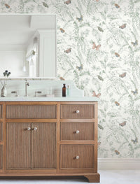 Papillon Wallpaper Wallpaper York Wallcoverings   