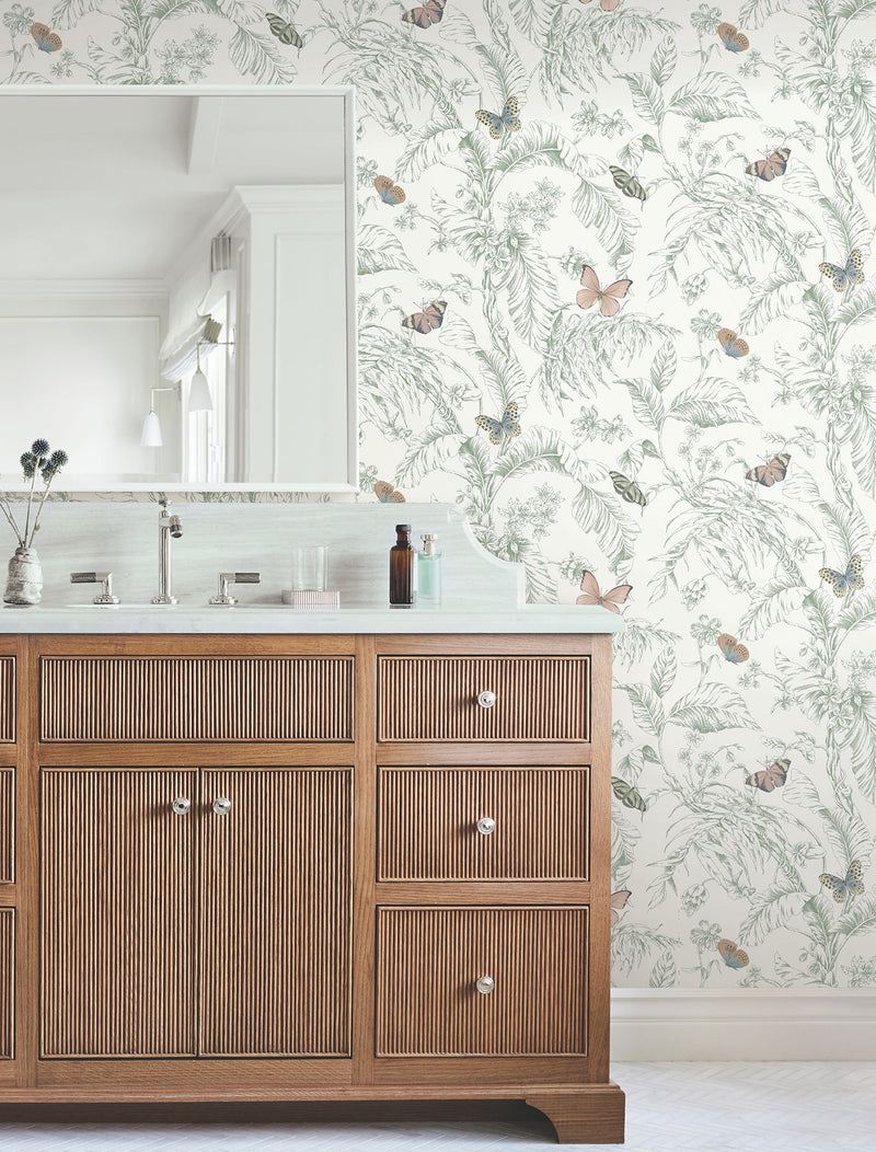 Papillon Wallpaper Wallpaper York Wallcoverings   