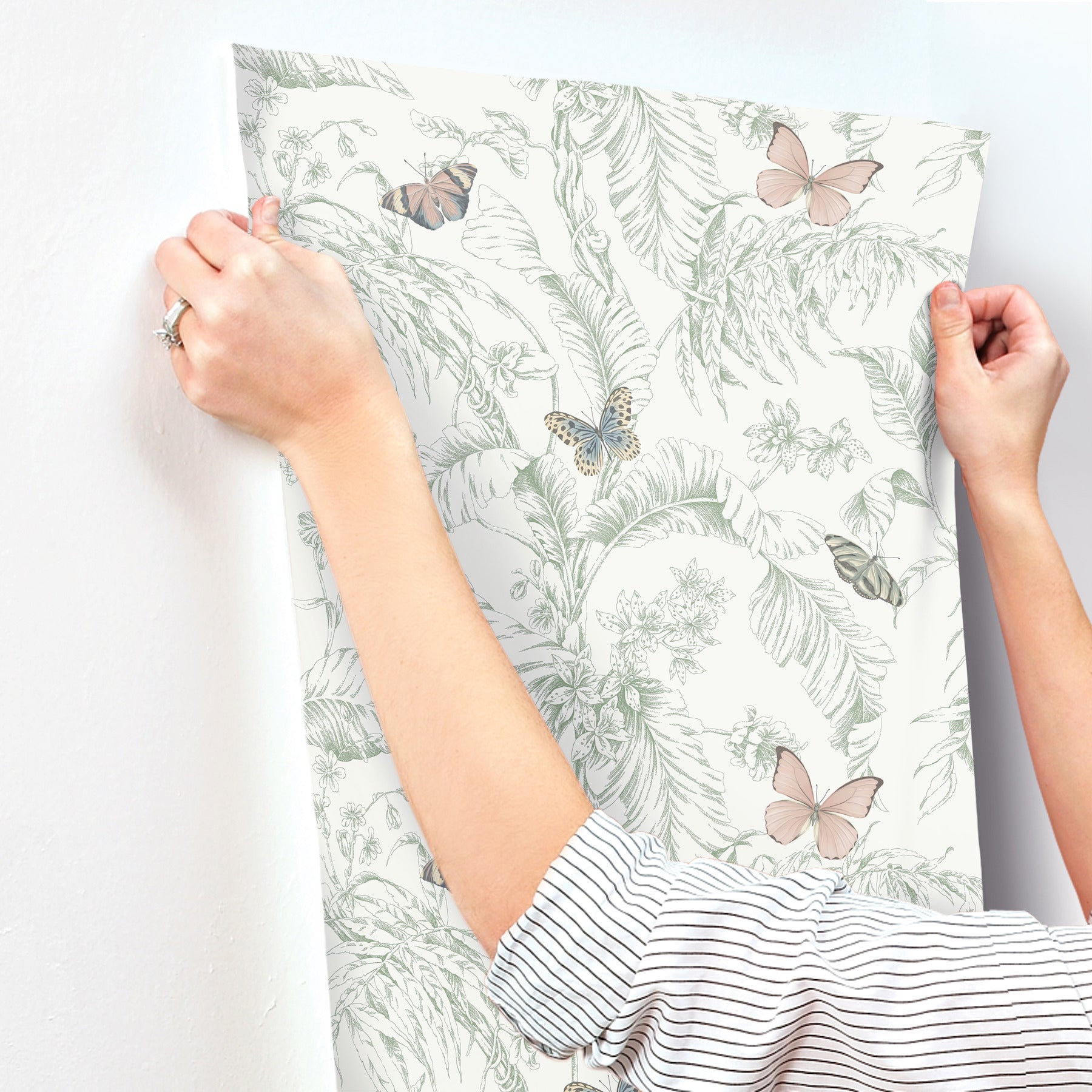 Papillon Wallpaper Wallpaper York Wallcoverings   