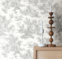 Campagne Toile Wallpaper Wallpaper York Wallcoverings   