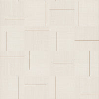 Geo Block Weave Wallpaper Wallpaper York Wallcoverings Double Roll Linen 