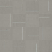 Geo Block Weave Wallpaper Wallpaper York Wallcoverings Double Roll Taupe 