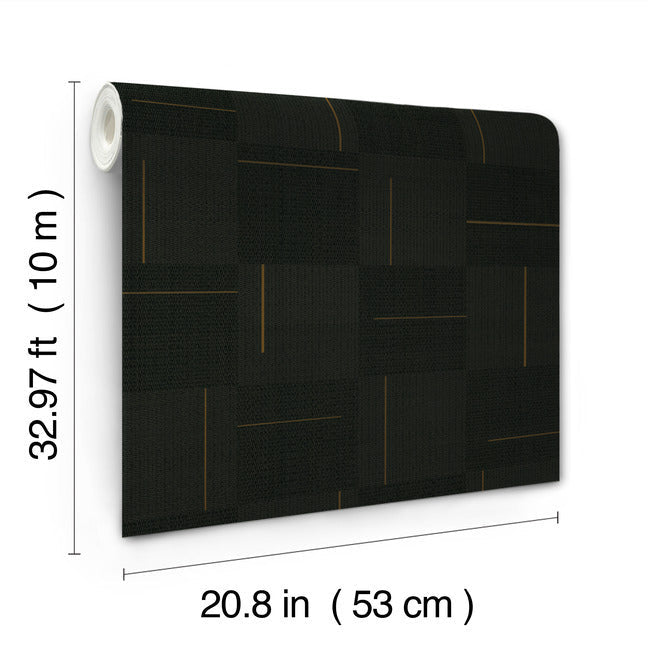 Geo Block Weave Wallpaper Wallpaper York Wallcoverings   