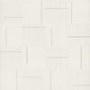 Geo Block Weave Wallpaper Wallpaper York Wallcoverings Double Roll Ivory 