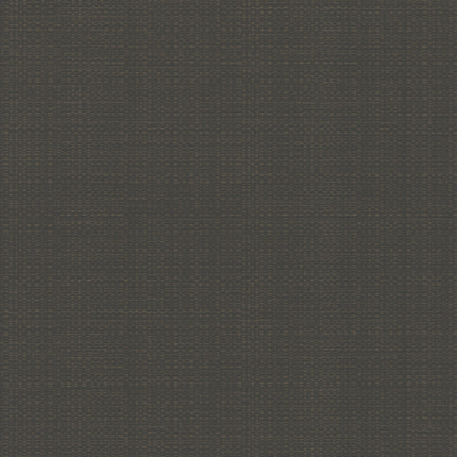 Bali Basketweave Wallpaper Wallpaper York Wallcoverings Double Roll Black 