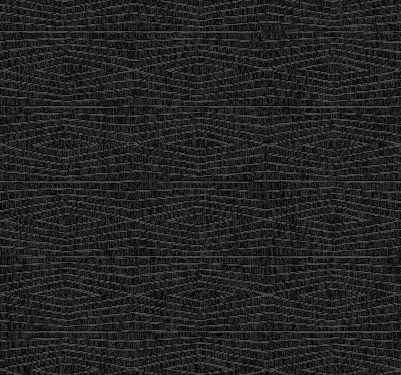 Daystone Wallpaper Wallpaper Ronald Redding Roll Black