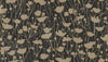 Shimmering Poppies Wallpaper Wallpaper Ronald Redding Yard Black & Gold