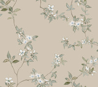April Blossom Wallpaper Wallpaper Ronald Redding Roll Taupe