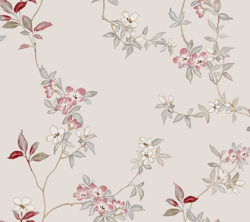 April Blossom Wallpaper Wallpaper Ronald Redding Roll Cream