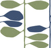 Sculpted Vines Wallpaper Wallpaper York Wallcoverings Roll Alpine & Ultramarine