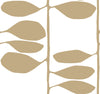 Sculpted Vines Wallpaper Wallpaper York Wallcoverings Roll Gold