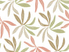 Little Garden Wallpaper Wallpaper York Wallcoverings Roll Leaf & Coral