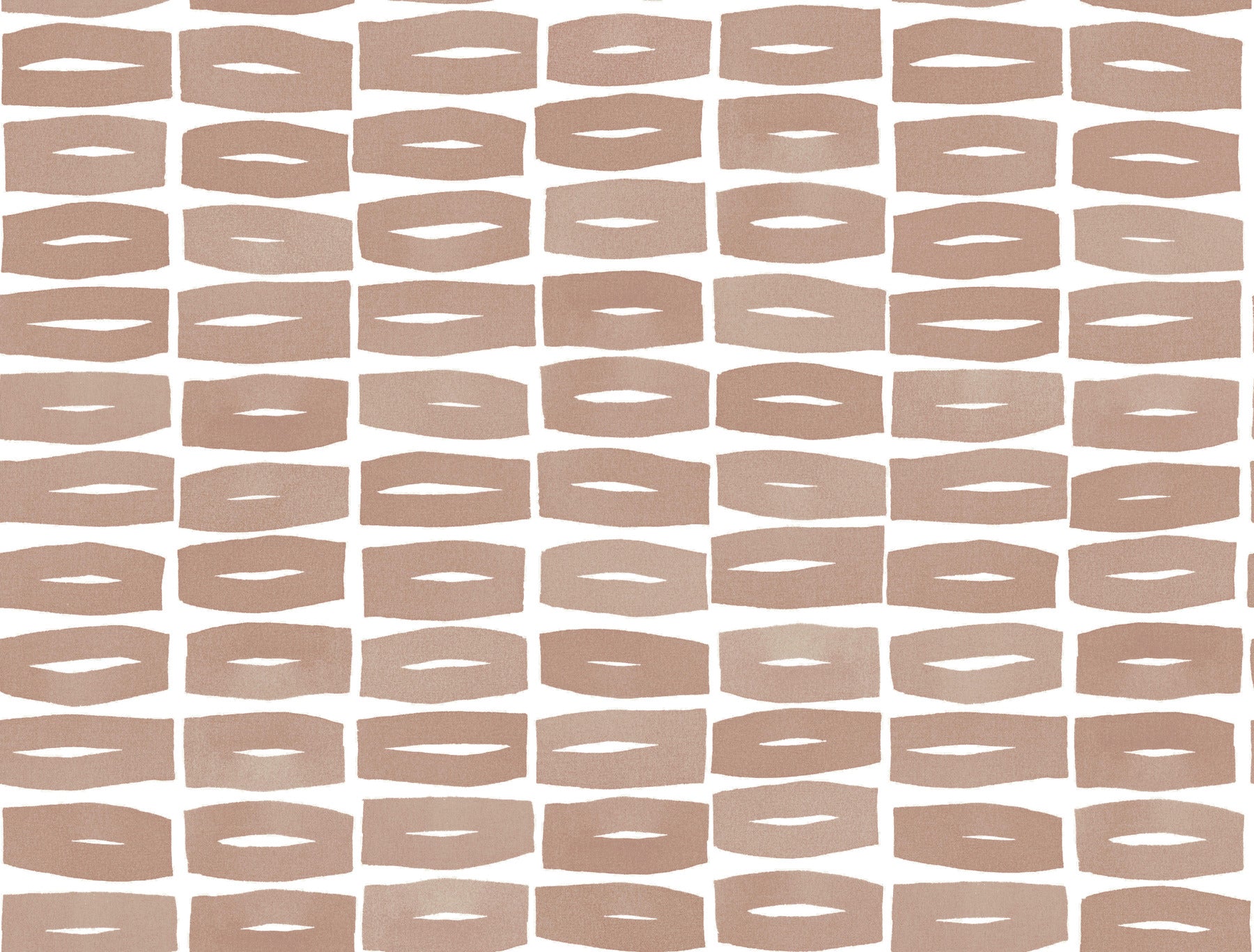 Modernist Motif Wallpaper Wallpaper York Wallcoverings Roll Terracotta