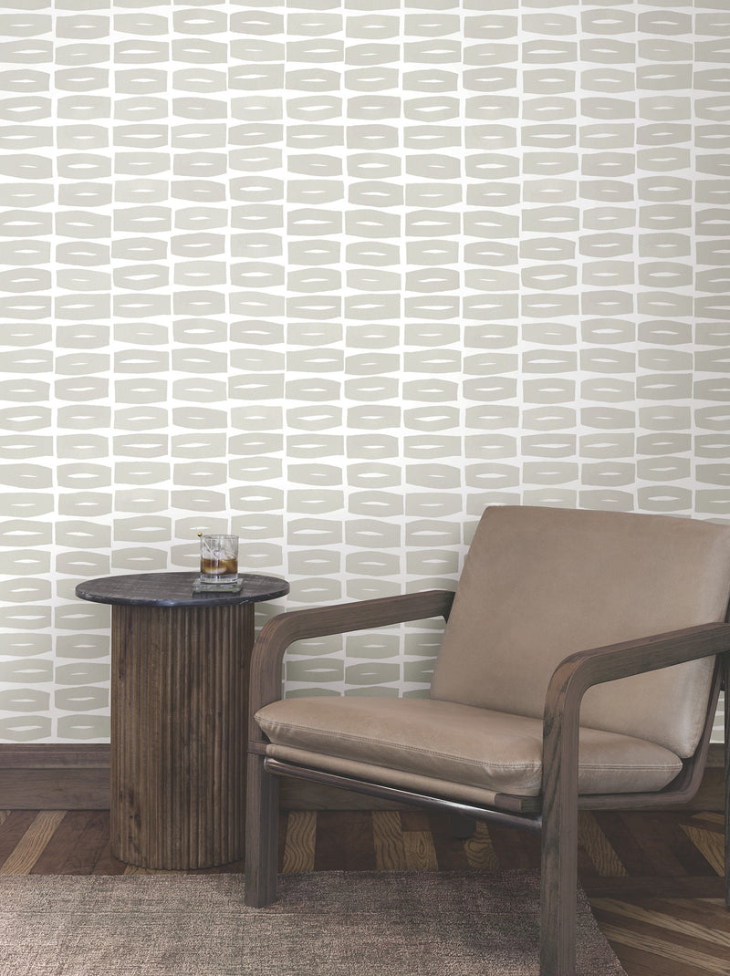 Modernist Motif Wallpaper Wallpaper York Wallcoverings
