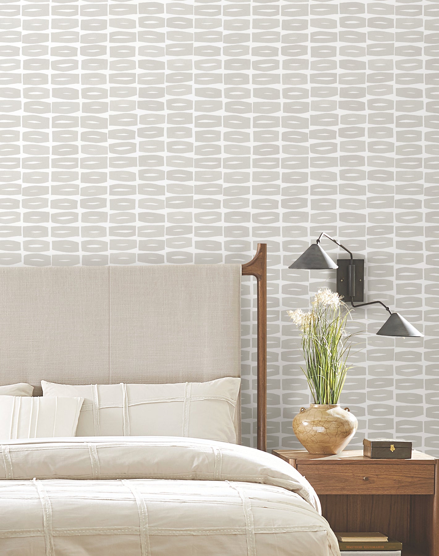 Modernist Motif Wallpaper Wallpaper York Wallcoverings