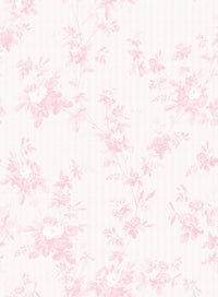 Floral Toile Peel and Stick Mural Peel and Stick Mural 750 Home Mural Blush 