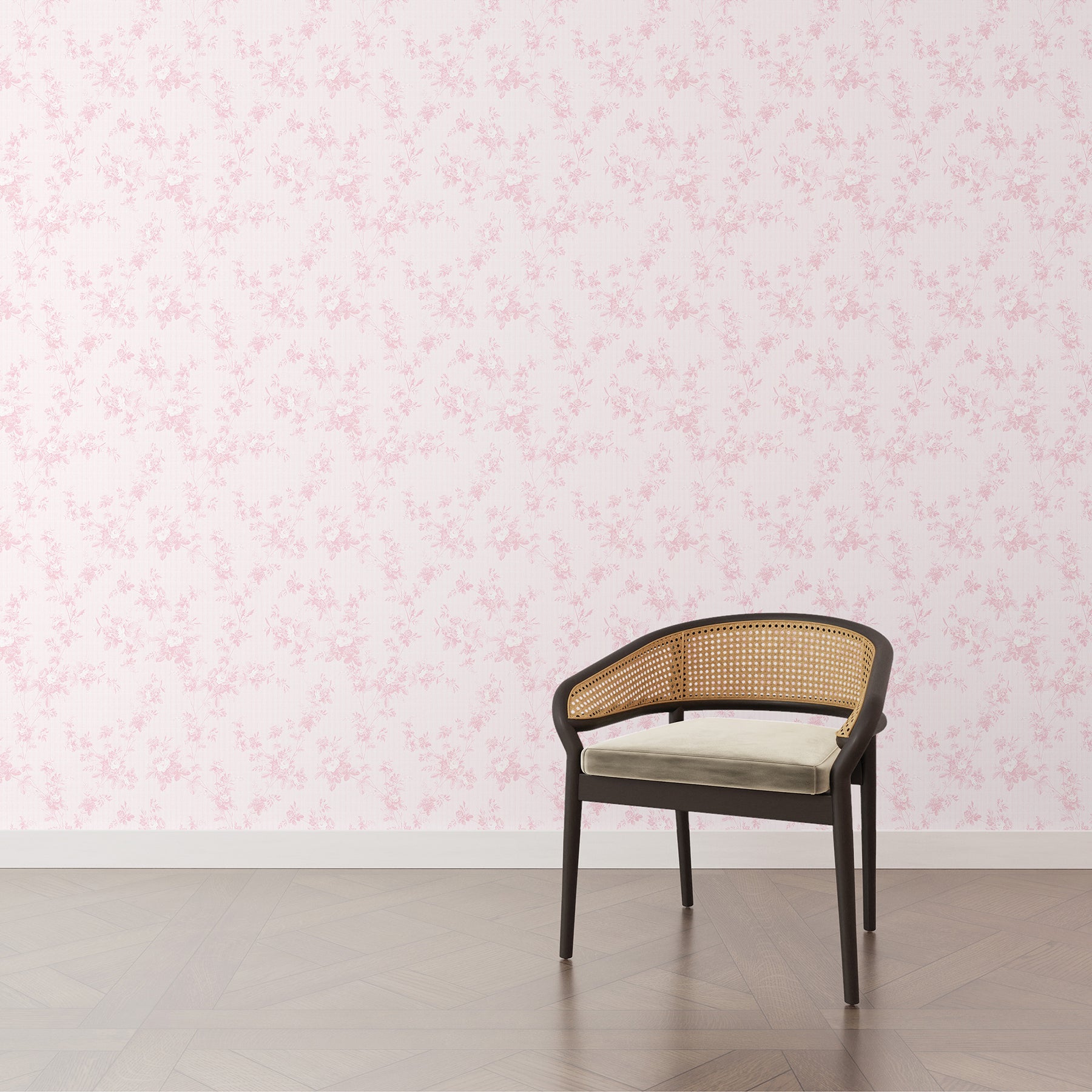 Floral Toile Peel and Stick Mural Peel and Stick Mural 750 Home   