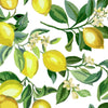 Lemon Zest Peel and Stick Wallpaper Peel and Stick Wallpaper RoomMates Roll White 