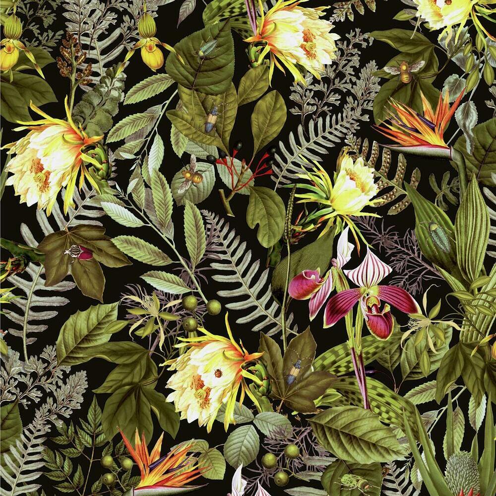 Roommates Tropical Flowers Peel & Stick Wallpaper Roommates Tropical Flowers Peel & Stick Wallpaper
