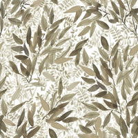 Watercolor Leaves Peel and Stick Wallpaper Peel and Stick Wallpaper RoomMates Roll Taupe 