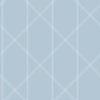Walcott Light Green Stitched Trellis Wallpaper Wallpaper A-Street Prints Double Roll Light Blue 