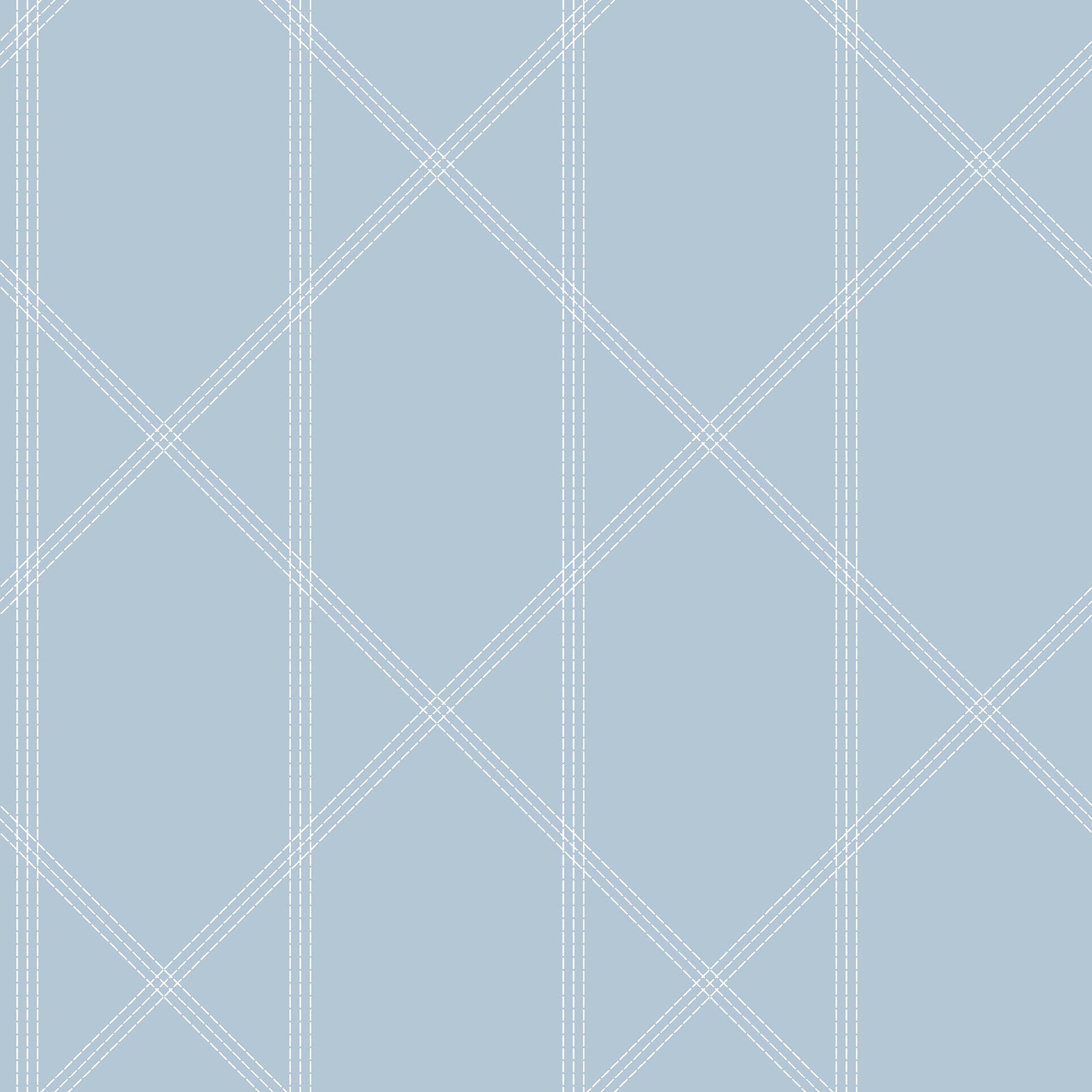 Walcott Light Green Stitched Trellis Wallpaper Wallpaper A-Street Prints Double Roll Light Blue 