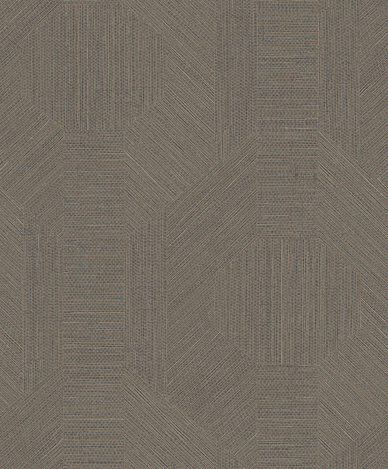 Ladon Pewter Metallic Texture Wallpaper Wallpaper A-Street Prints Double Roll Pewter 